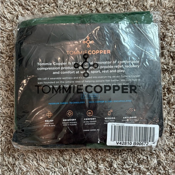 Tommie Copper Women’s Adjustable 2-Pocket Leggings – Olive – Size 3XL - Picture 4 of 7